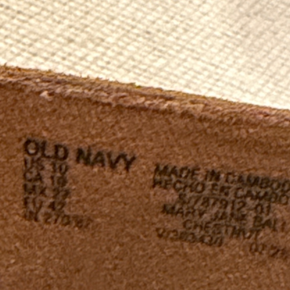 Old Navy Chestnut Mary Jane Ballet Flats/NWT/10 - Picture 15 of 15